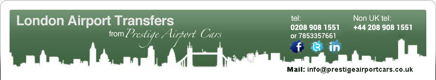 Gatwick Airport cars - Prestige Airport Cars - London Airport car Transfer. Discount Rates. Meet & Greet, Online Rates & Booking